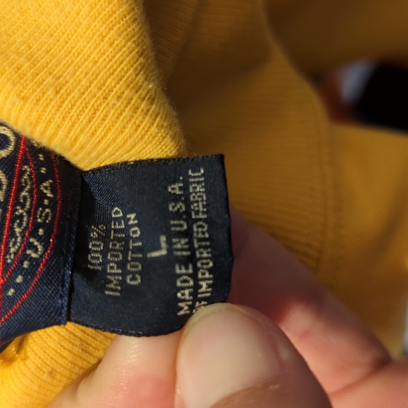 Vtg Kenneth Gordon Turtleneck Shirt Irish American Challenge 1995 Mens L -323 - Picture 5 of 7